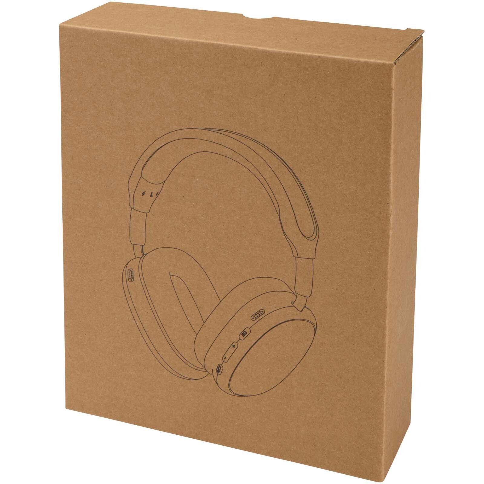 Alzir Over-Ear Wireless Bluetooth Headset aus recyceltem Kunststoff - weiss-477