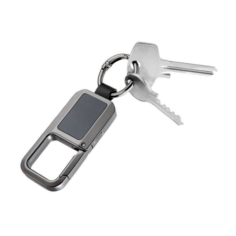 TROIKA Karabiner TRACK & FIND CARABINER - gunmetal-348