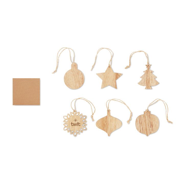Weihnachtsschmuck Holz CHRISET - holz-877