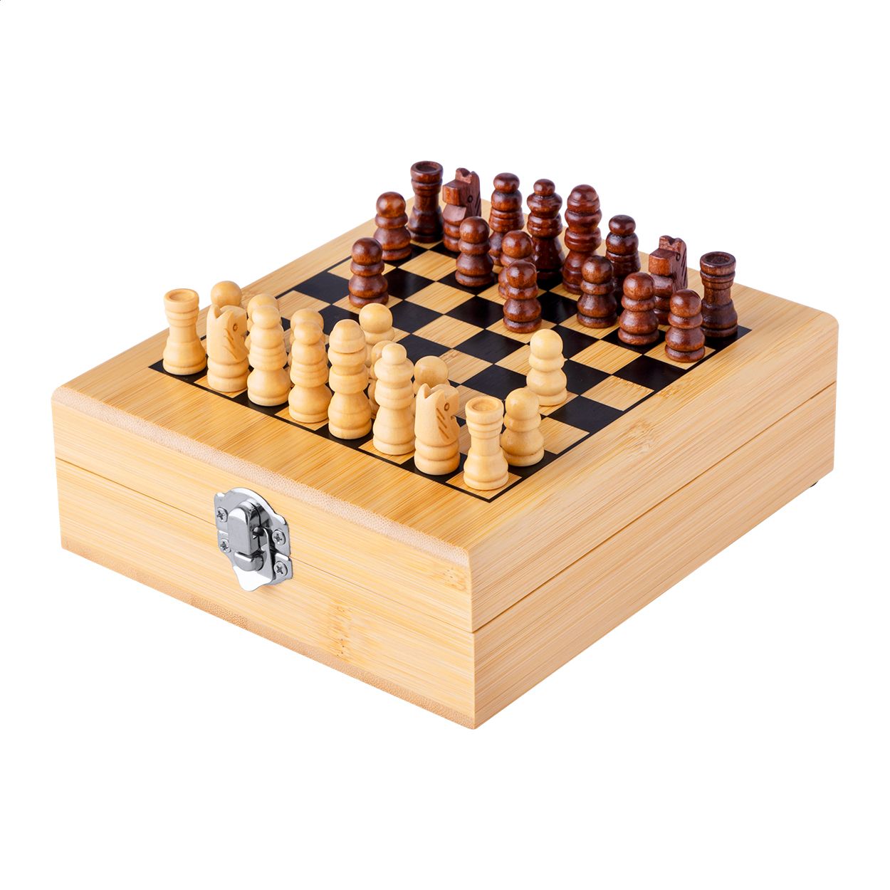 Schachspiel/Weinset Paluk - natur-617
