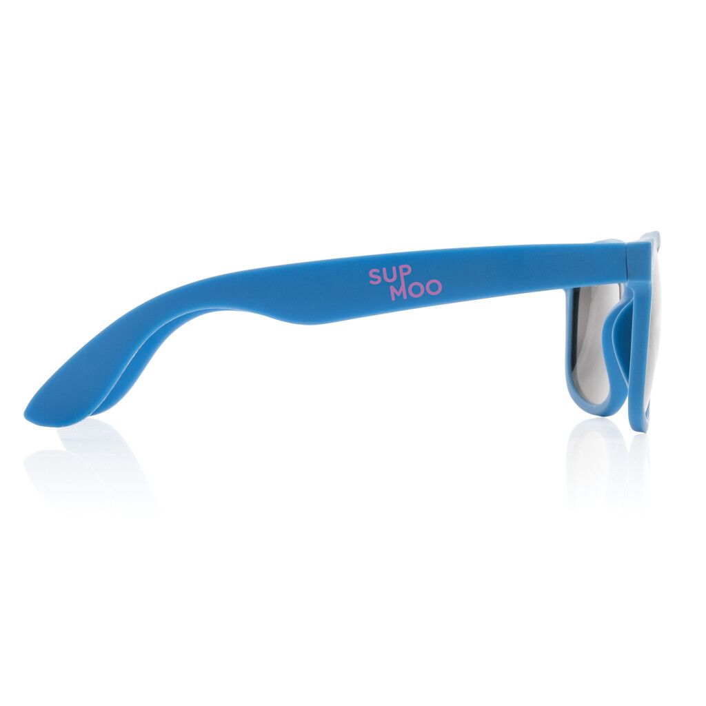 Sonnenbrille aus RCS recyceltem PP-Kunststoff - blau-812