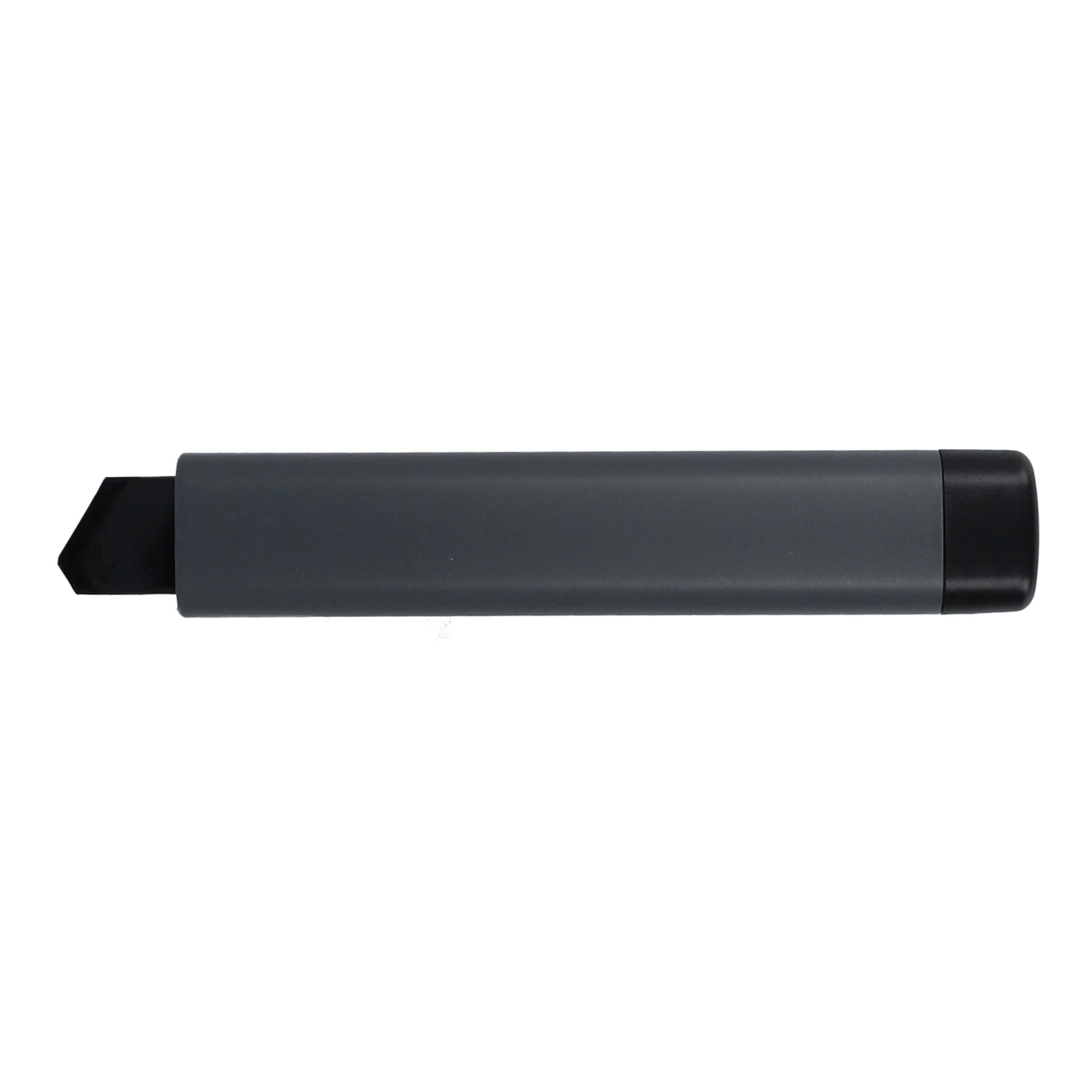 Bastelmesser aus recyceltem ABS - grau-453