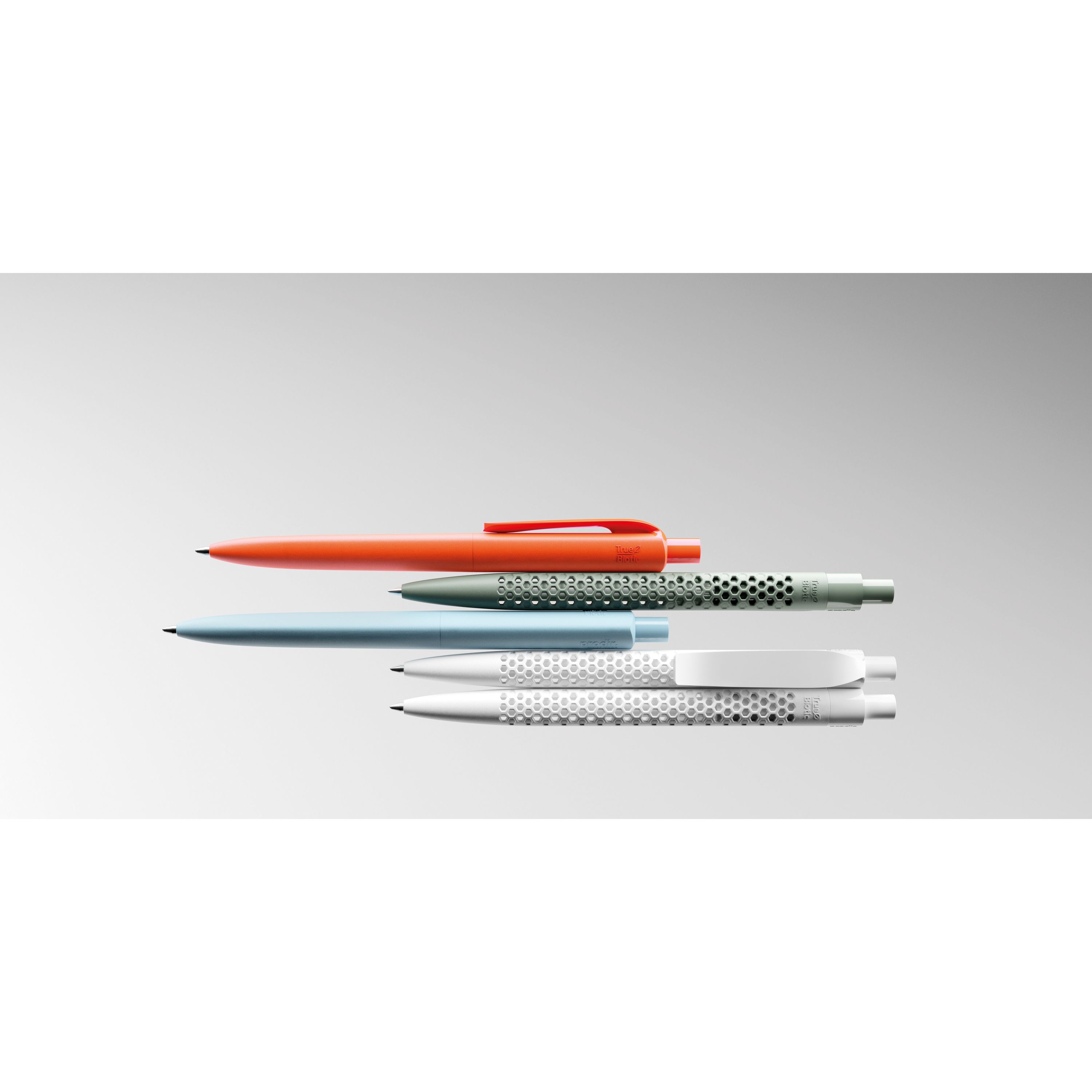 prodir QS40 PBB True Biotic Push Kugelschreiber - snow-409