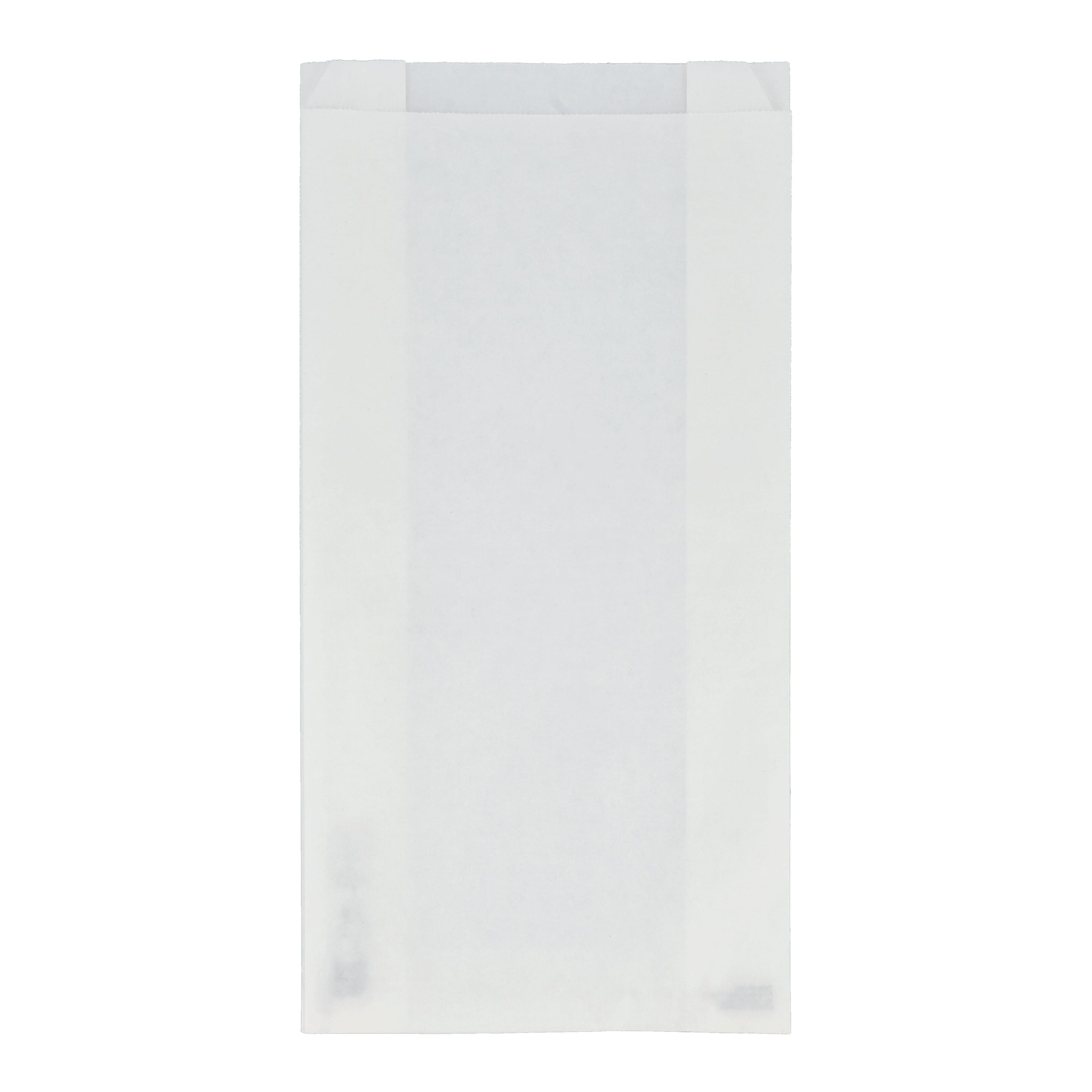 Papiertüte 50g/m² 15 x 7 x 36cm - weiss-608