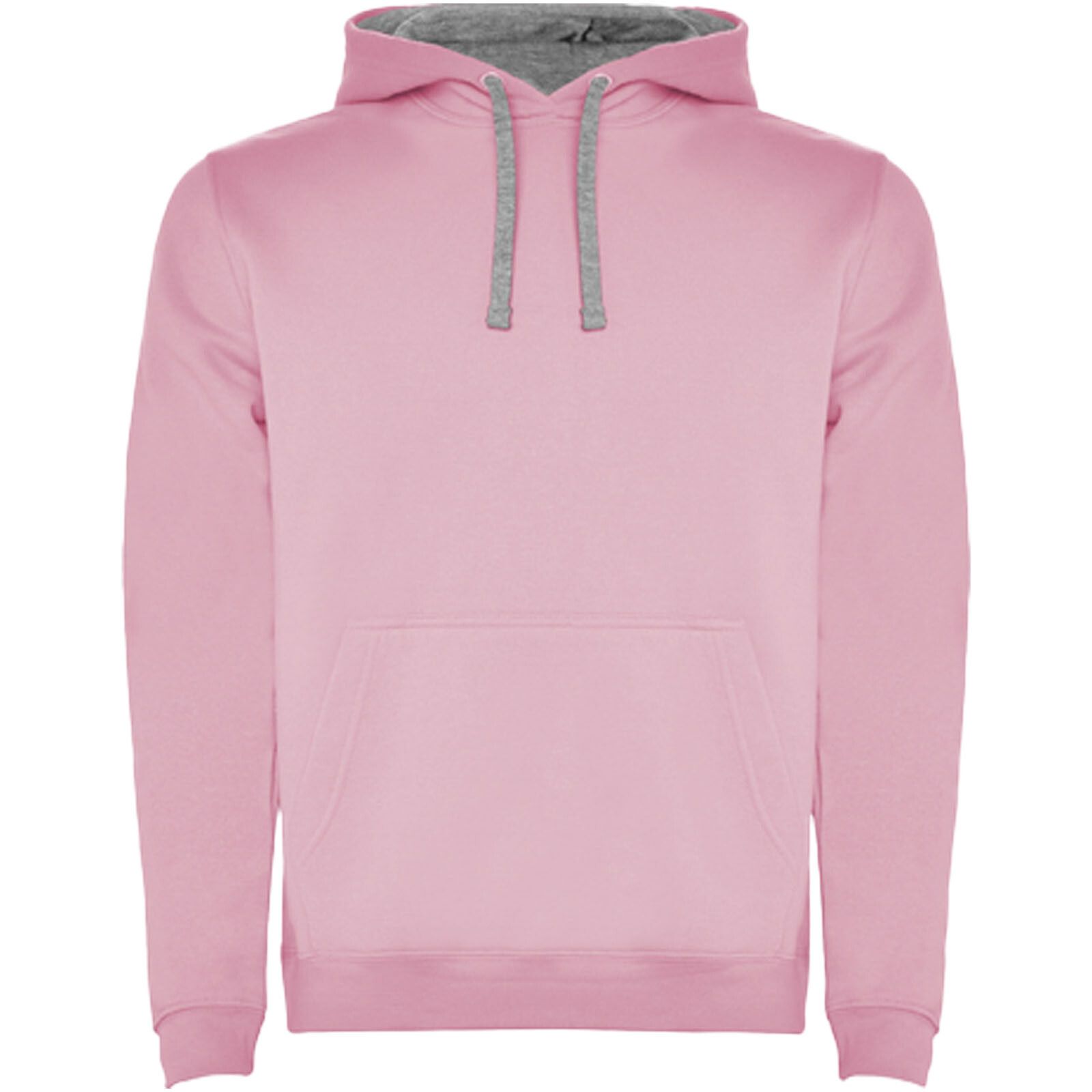Urban Kapuzenpullover für Kinder - hellrosa -  marl grau-166