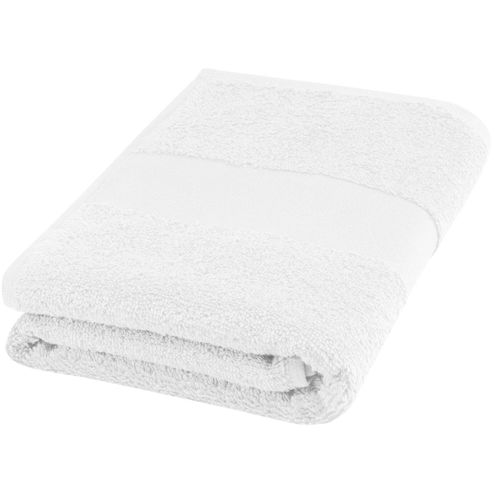 Charlotte 450 g/m² Baumwollhandtuch 50 x 100 cm - weiss-594