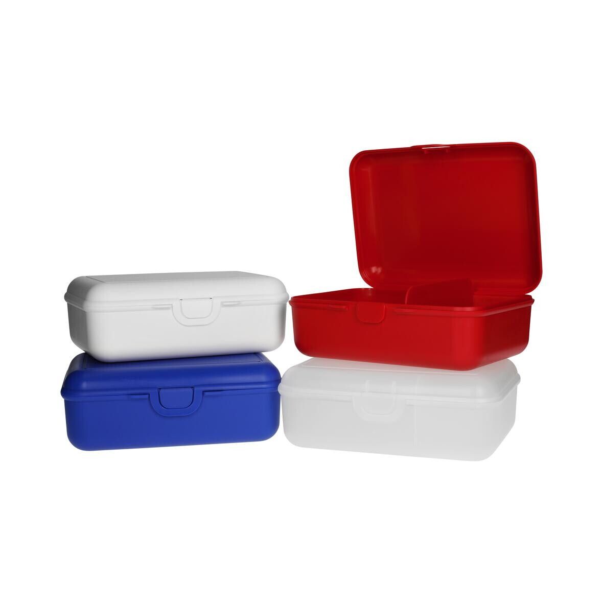 Vorratsdose School-Box deluxe, mit Trennschale - standard-rot-887