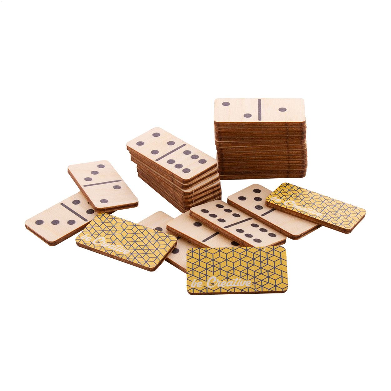 Individuelles Domino-Spiel Maltese - natur-91