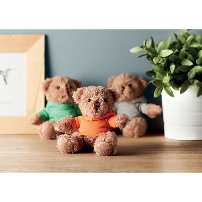 Kuscheltiere wie Teddybären, Hunde oder Löwen sorgen für leuchtende Augen bei den Kleinsten. Viele liebevolle Plüschtiere gibt es bei Highflyers Werbeartikel.