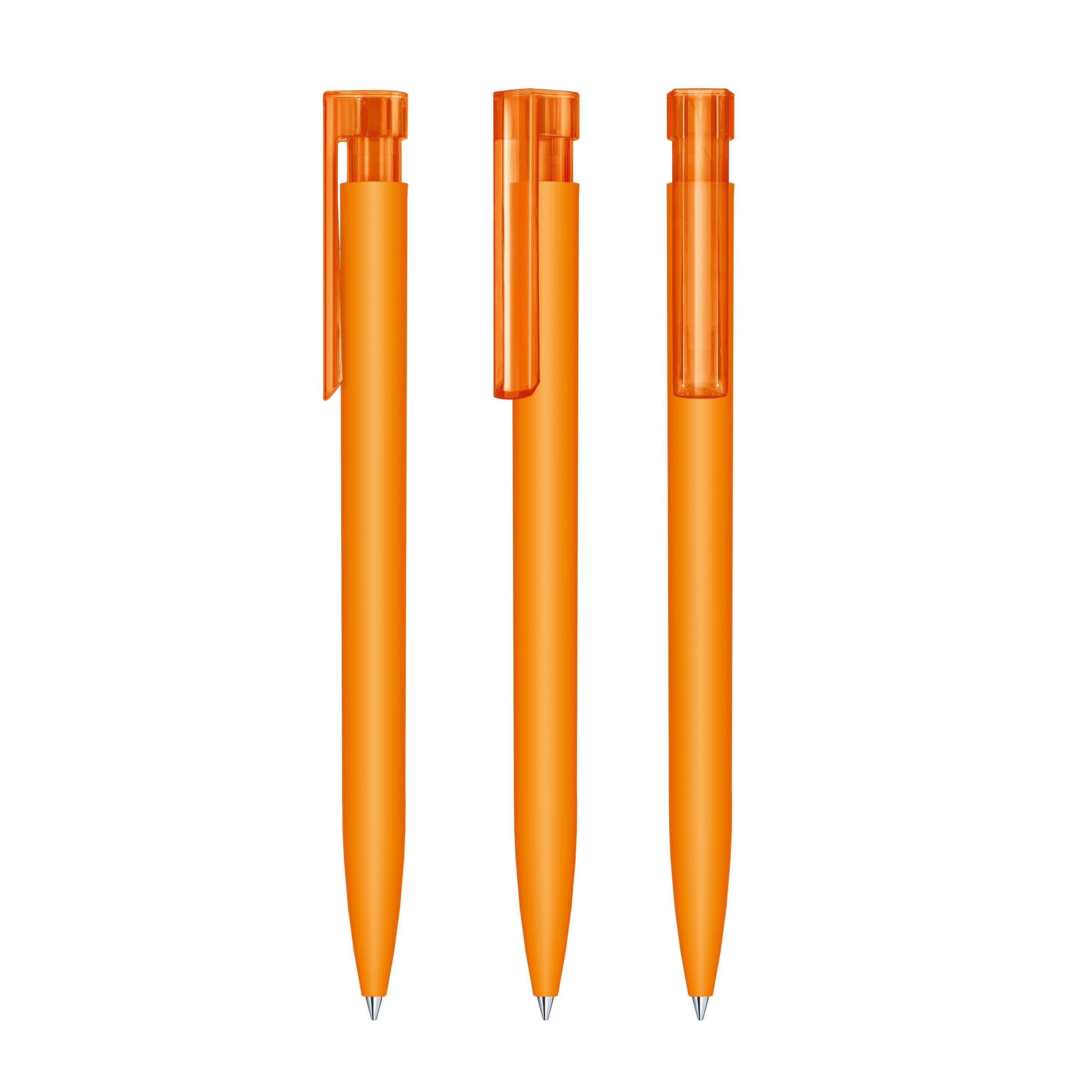 Liberty Soft Touch Druckkugelschreiber - orange-765