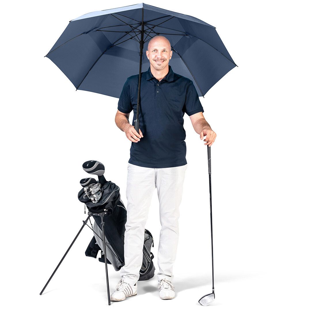 AC-Golf-/Gästeschirm Fibermatic XL Vent Ø133 cm - marine-208