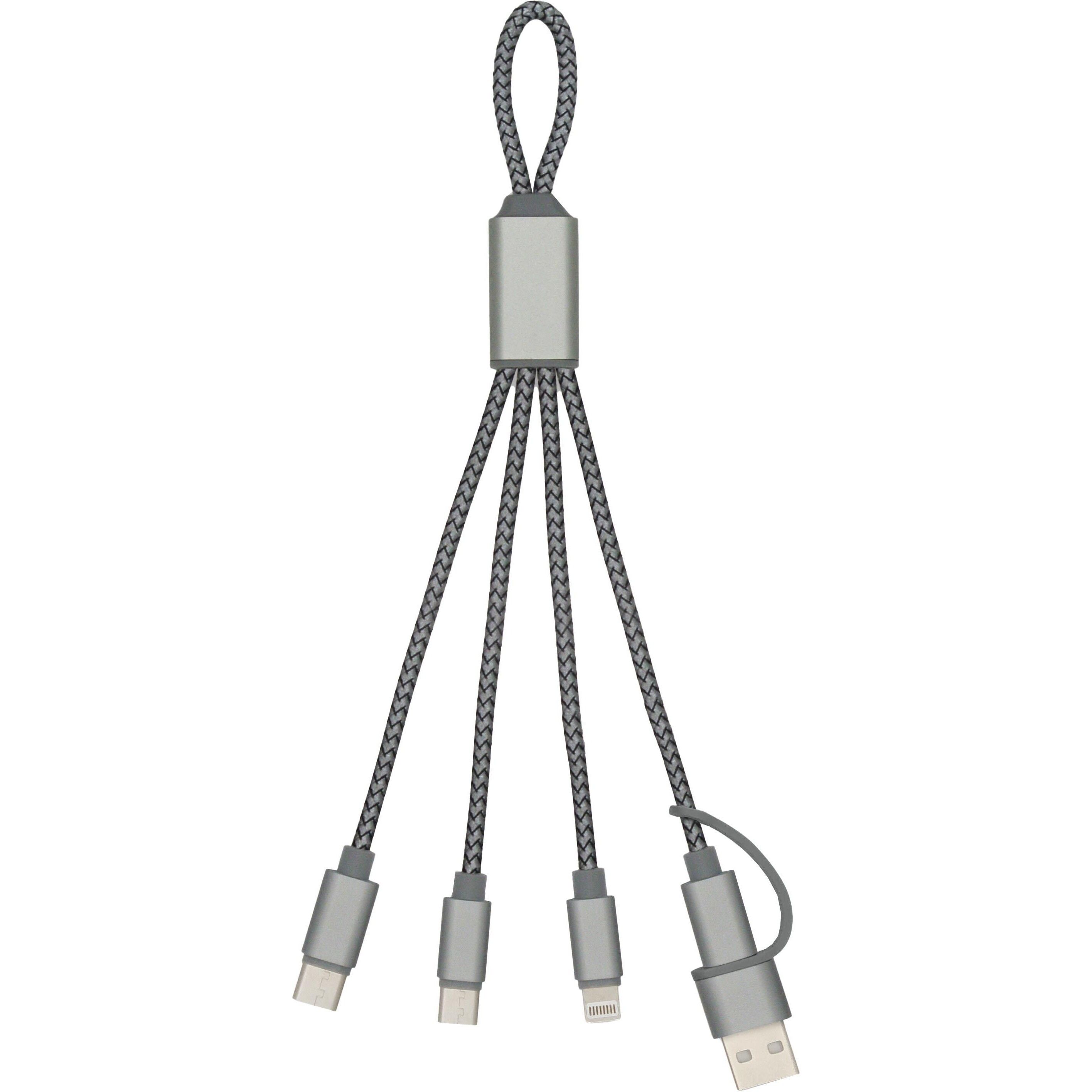 Brandcharger Trident 2 Ladekabel - stahlgrau-132