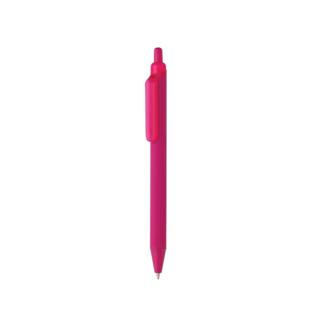 Tide Smooth Touch Stift aus GRS zertifiziert recyceltem ABS - rosa-106