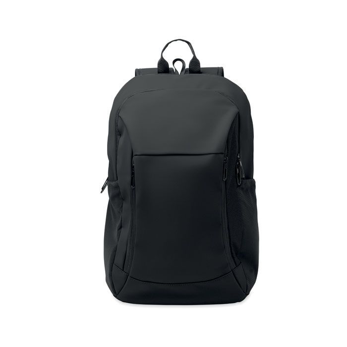 15" Laptop-Rucksack PU KOROVIN - schwarz-508