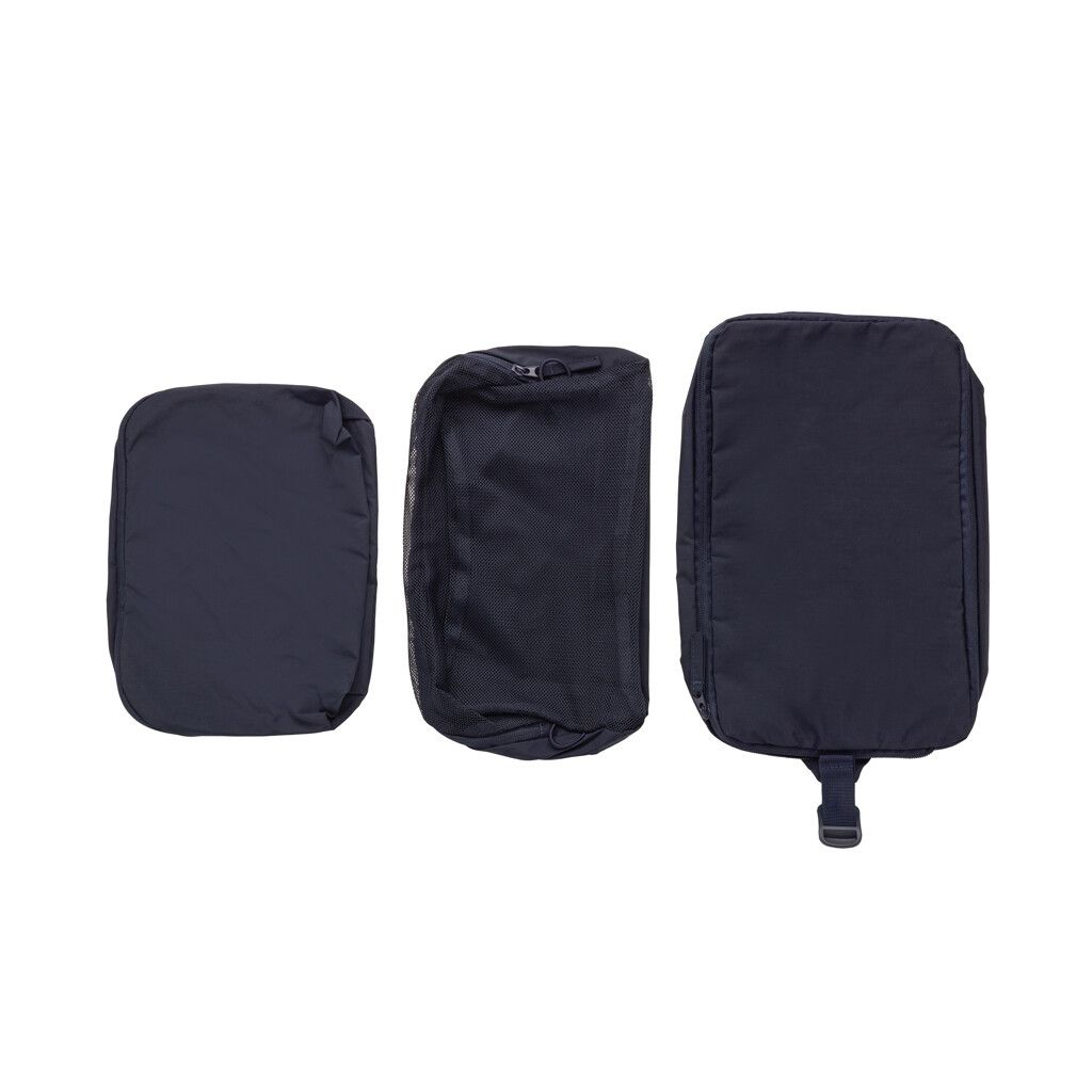 KENTO URBAN Packing Cube Set aus RCS recyceltem Nylon - navy blau-849