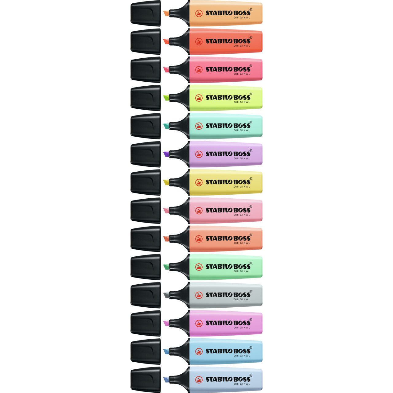 STABILO BOSS ORIGINAL Pastel Leuchtmarkierer - pastell-rot-962