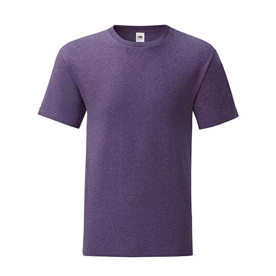 Iconic T - heather purple-562