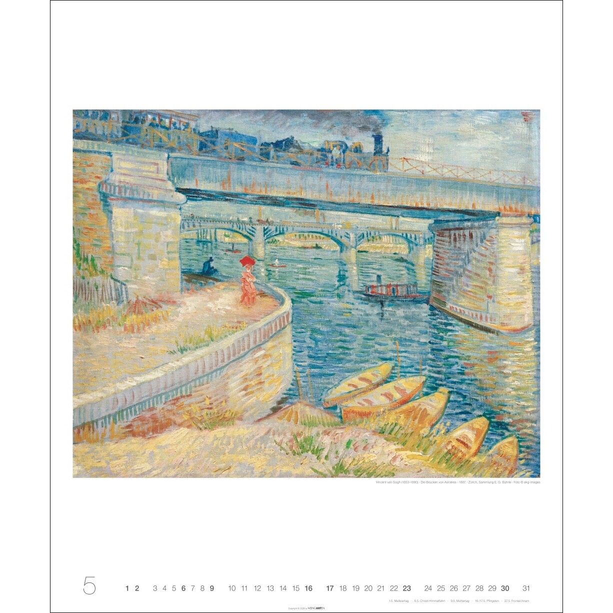 Vincent van Gogh Edtion - Kunst & Kultur Kalender-320