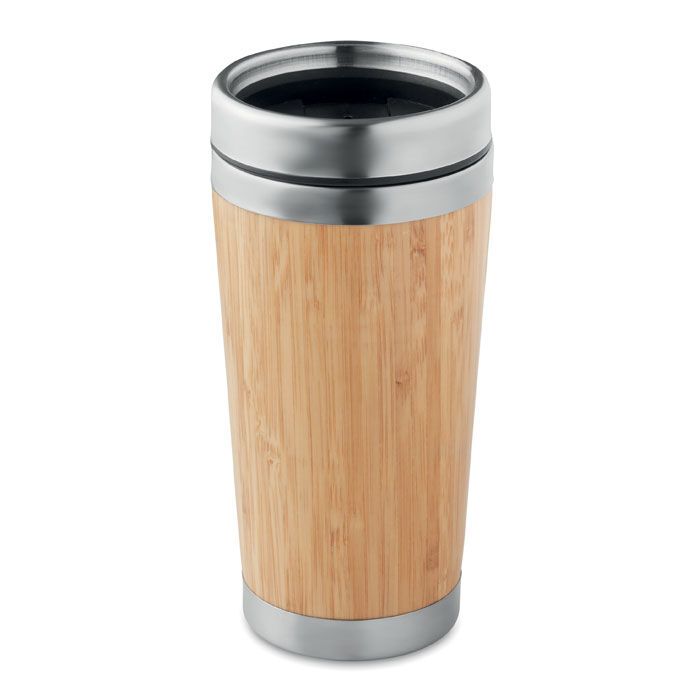 Doppelwandiger Trinkbecher RODEODRIVE+ - holz-680