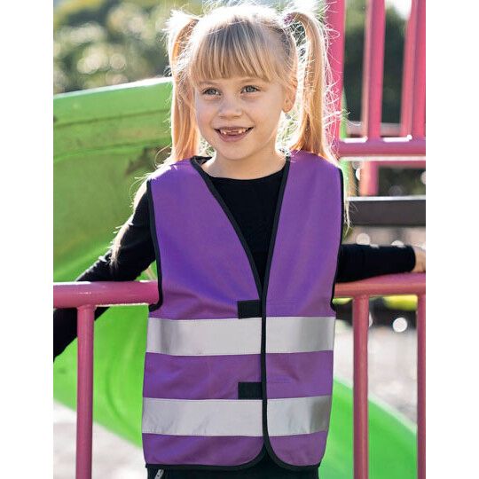 Kids´ Hi-Vis Functional Safety Vest Aarhus - red-270