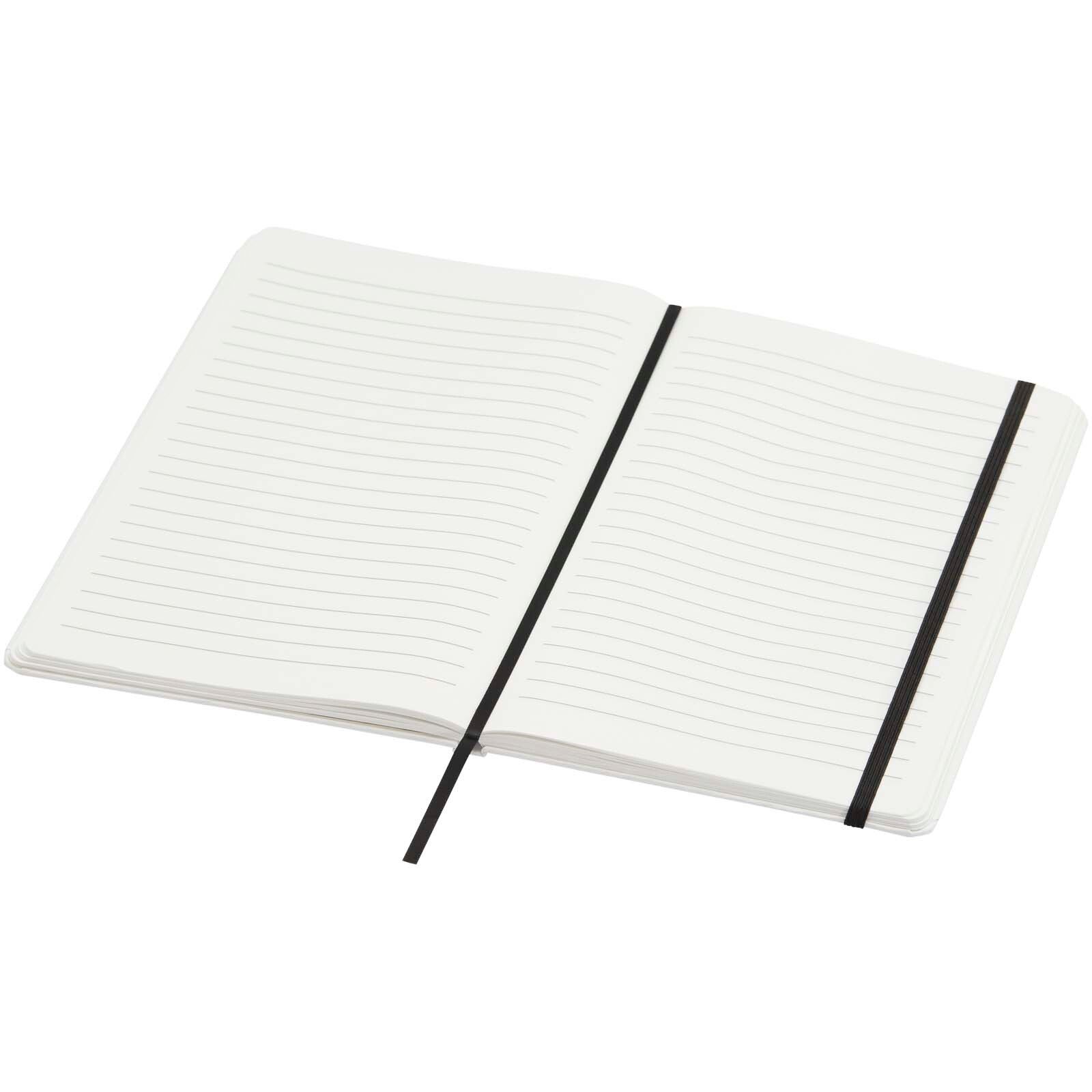 Holm A5 Notizbuch aus Steinpapier, liniert - weiss-569