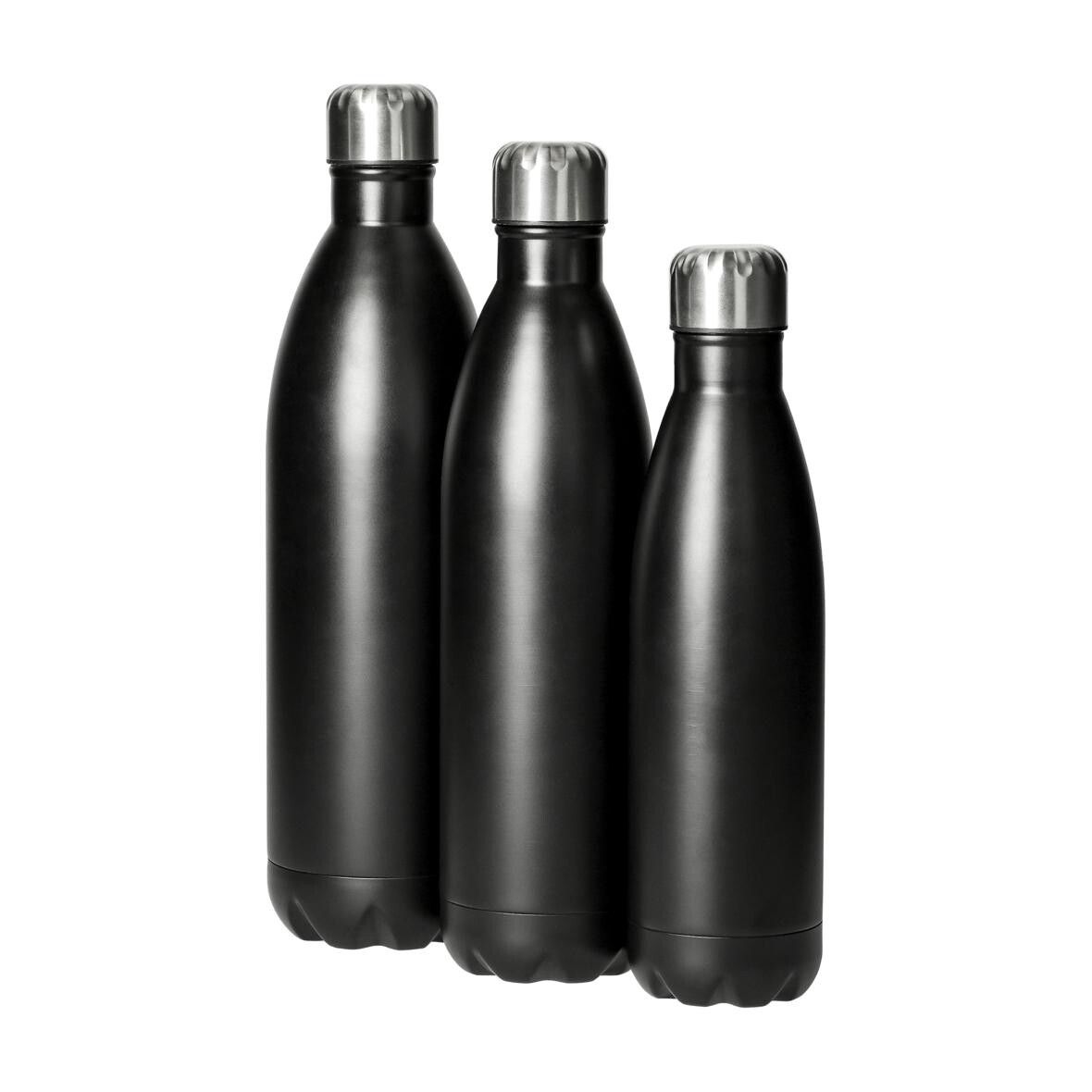 Vakuum Flasche Colare 0,5 l - schwarz - silber-566