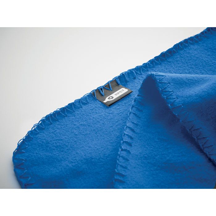 RPET Fleece-Reisedecke MUSALA RPET - königsblau-846