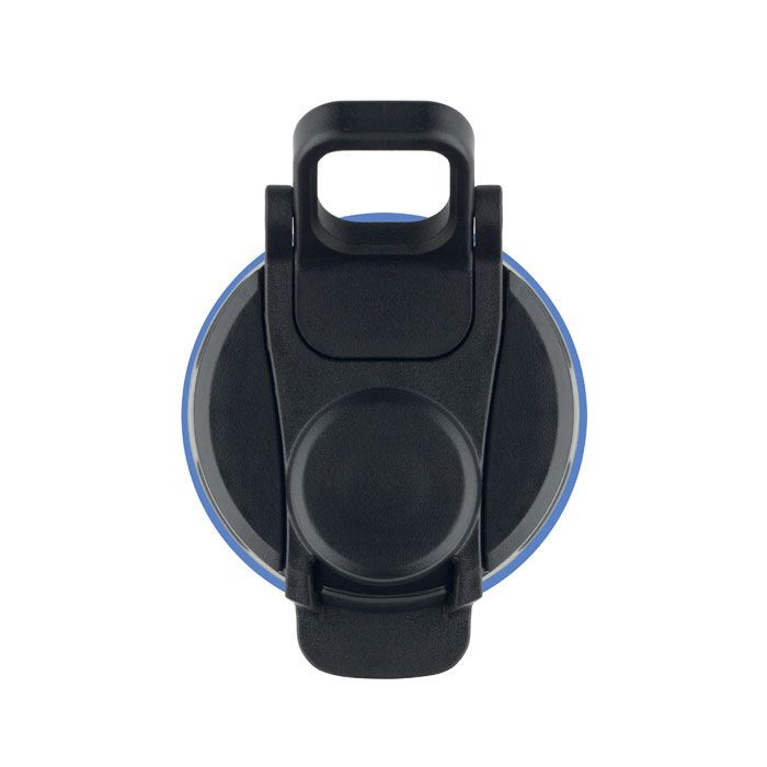 Faltbare Sportflasche Silikon LETT - königsblau-891