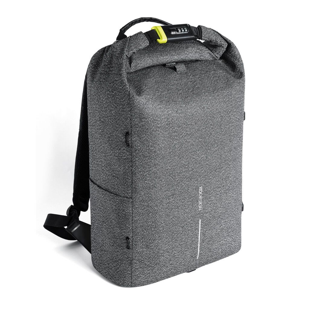 Urban schnitthemmender Anti-Diebstahl-Rucksack - grau-264