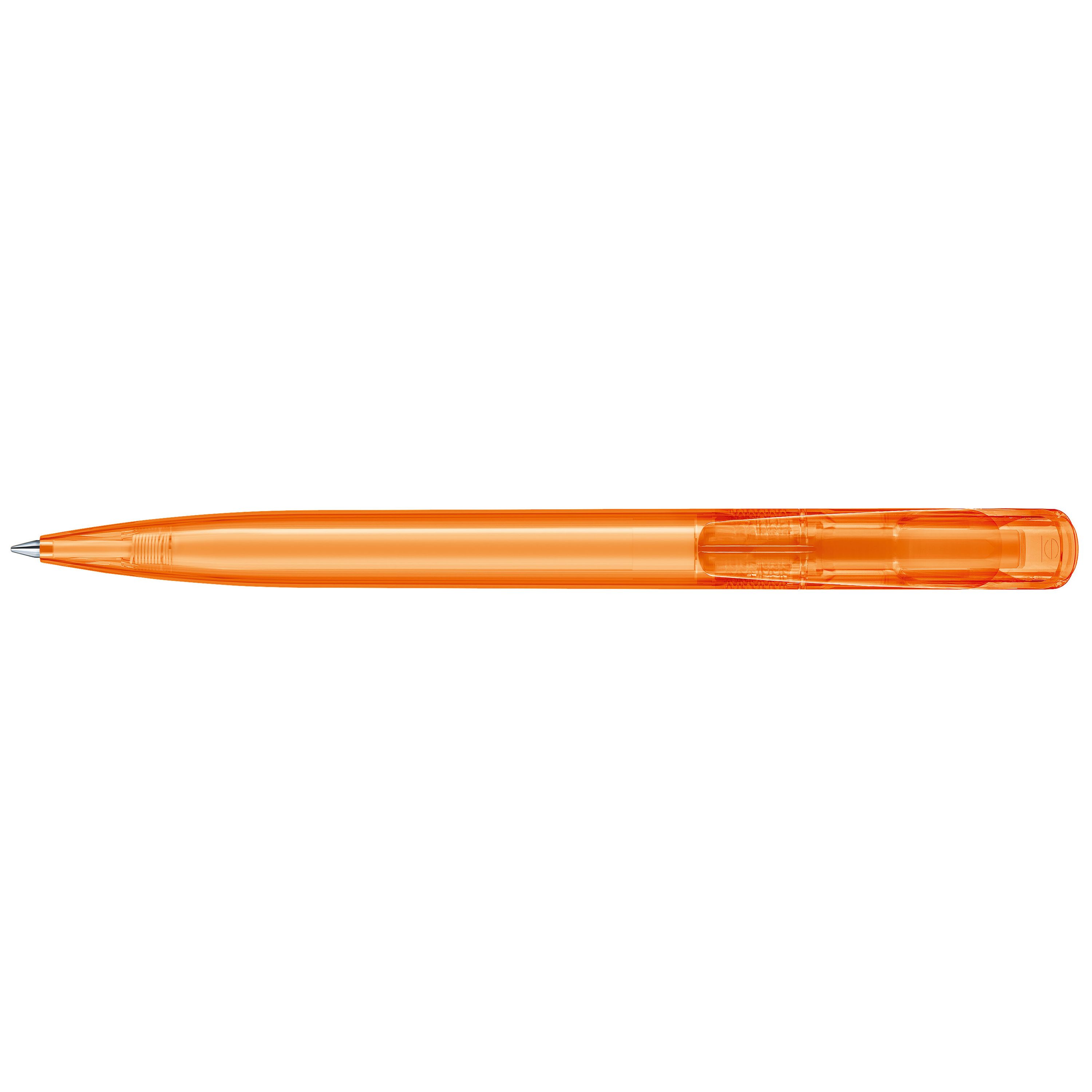 Challenger Clear Druckkugelschreiber - orange-336