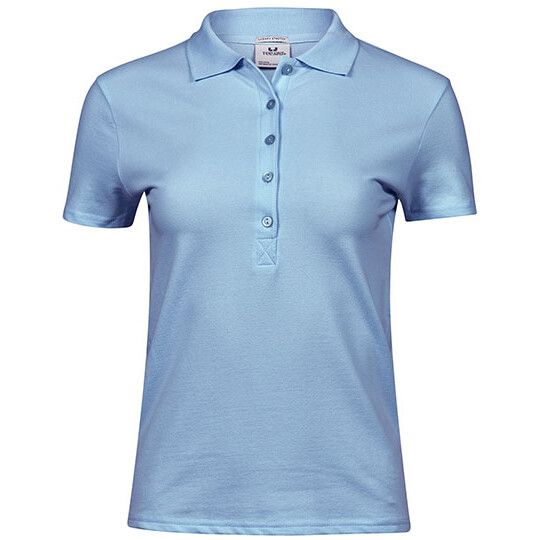 Women´s Luxury Stretch Polo - light blue-448