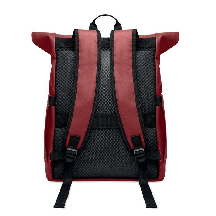 Rolltop-Rucksack 600D RPET BANGKOK ROLL - bordeaux-655
