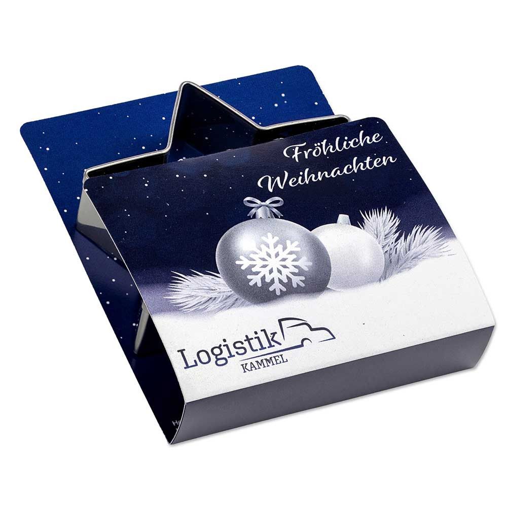Backförmchen Single-Pack - Weihnachten - Komet Digitaldruck Vorderseite-404