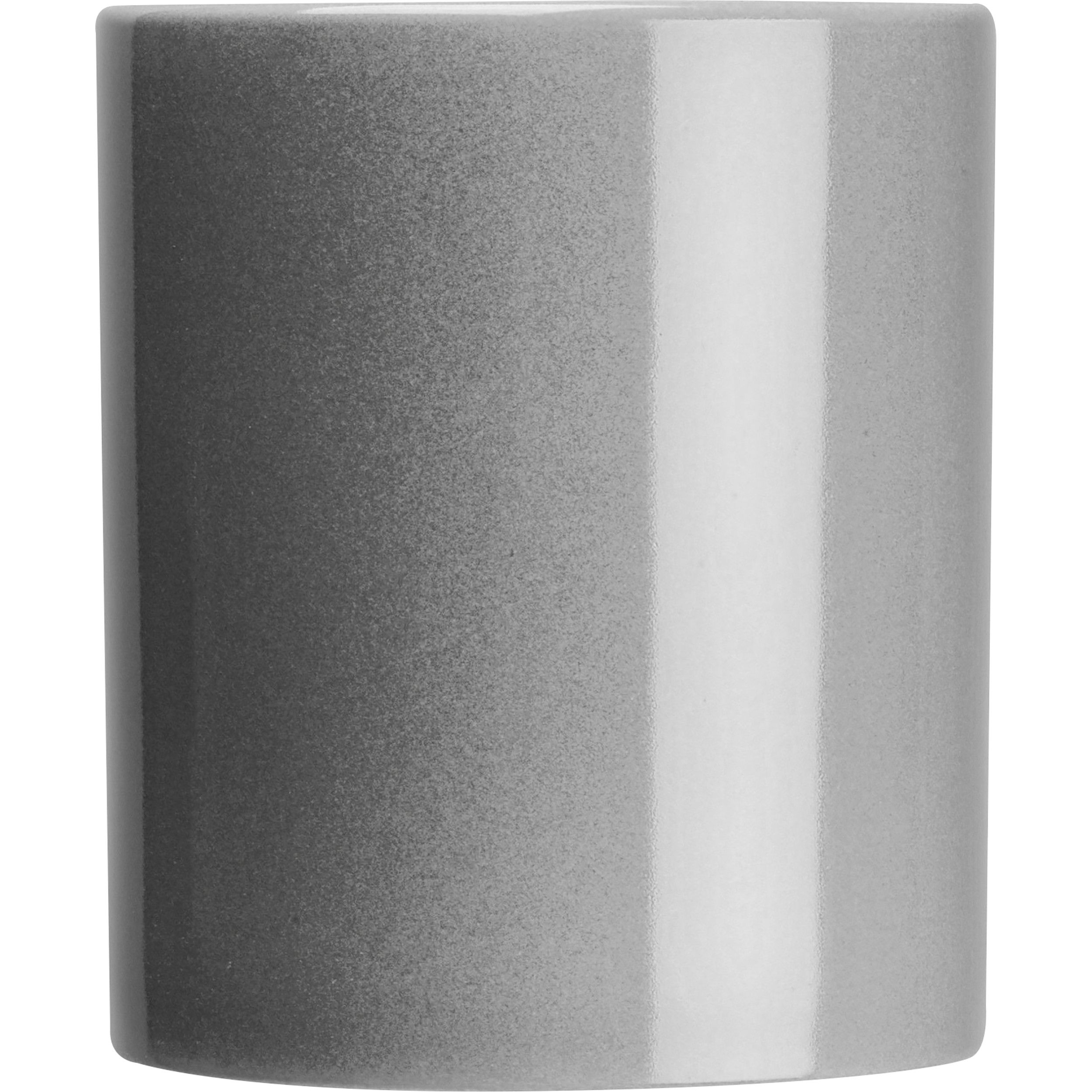 Kaffeetasse aus Keramik, 300ml - silbergrau-907