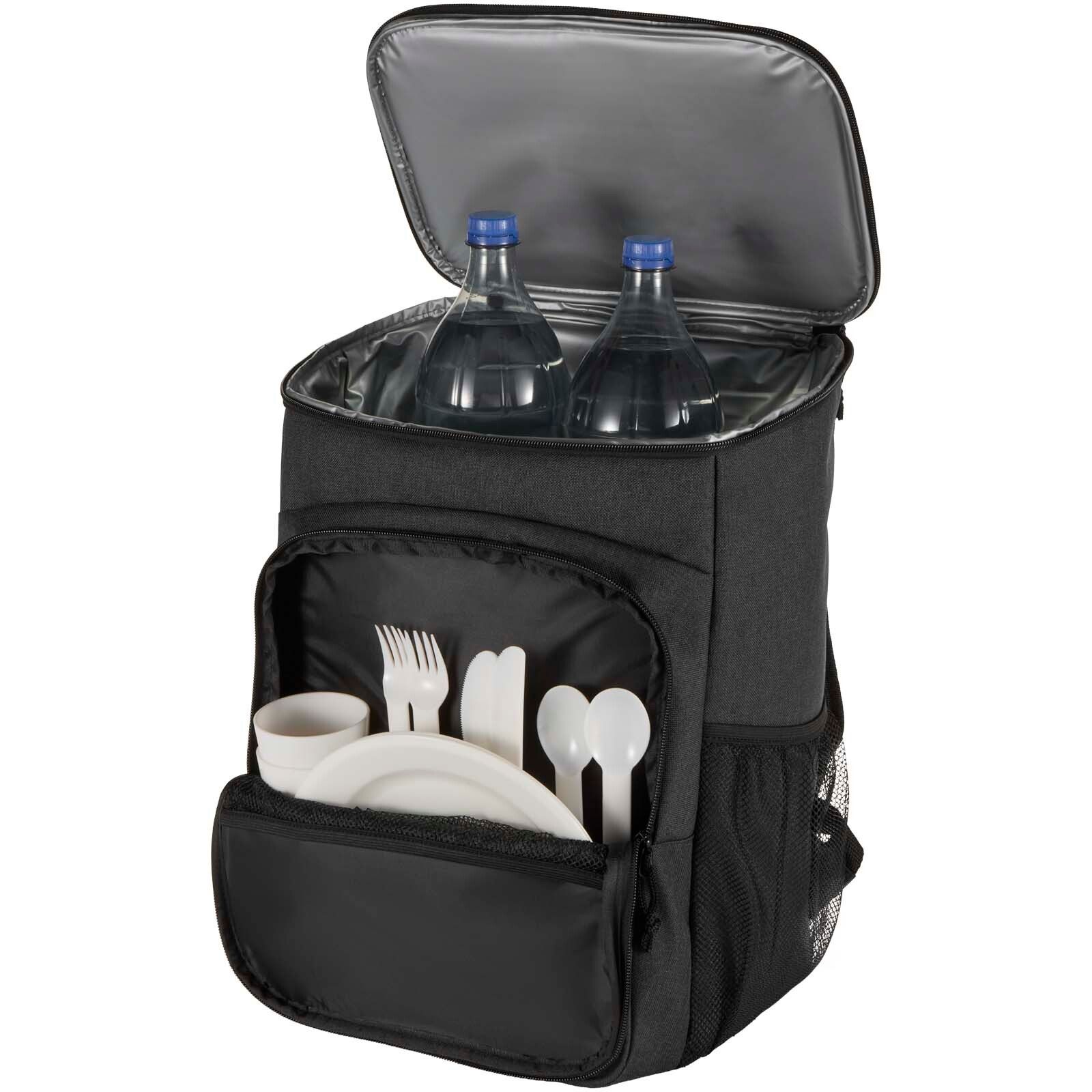 Tundra GRS recycelter Picknickkühlrucksack mit Besteckset 20L - heather charcoal-718