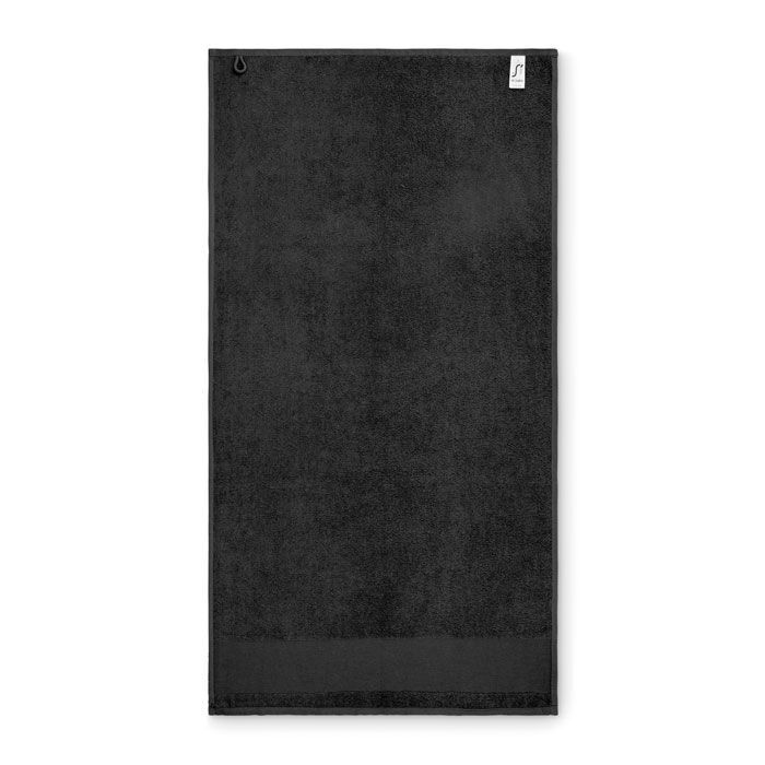 Handtuch Baumwolle ISLAND 50 - schwarz-719