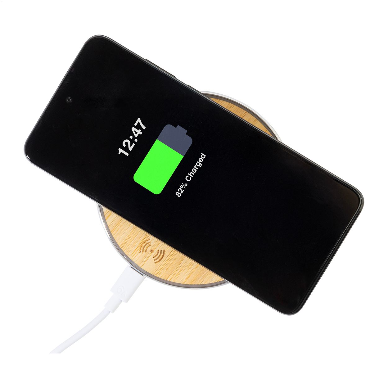RalooCharge Wireless-Charger - natur - silber-827