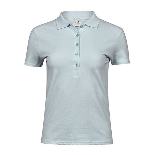 Women´s Luxury Stretch Polo - ice blue-801