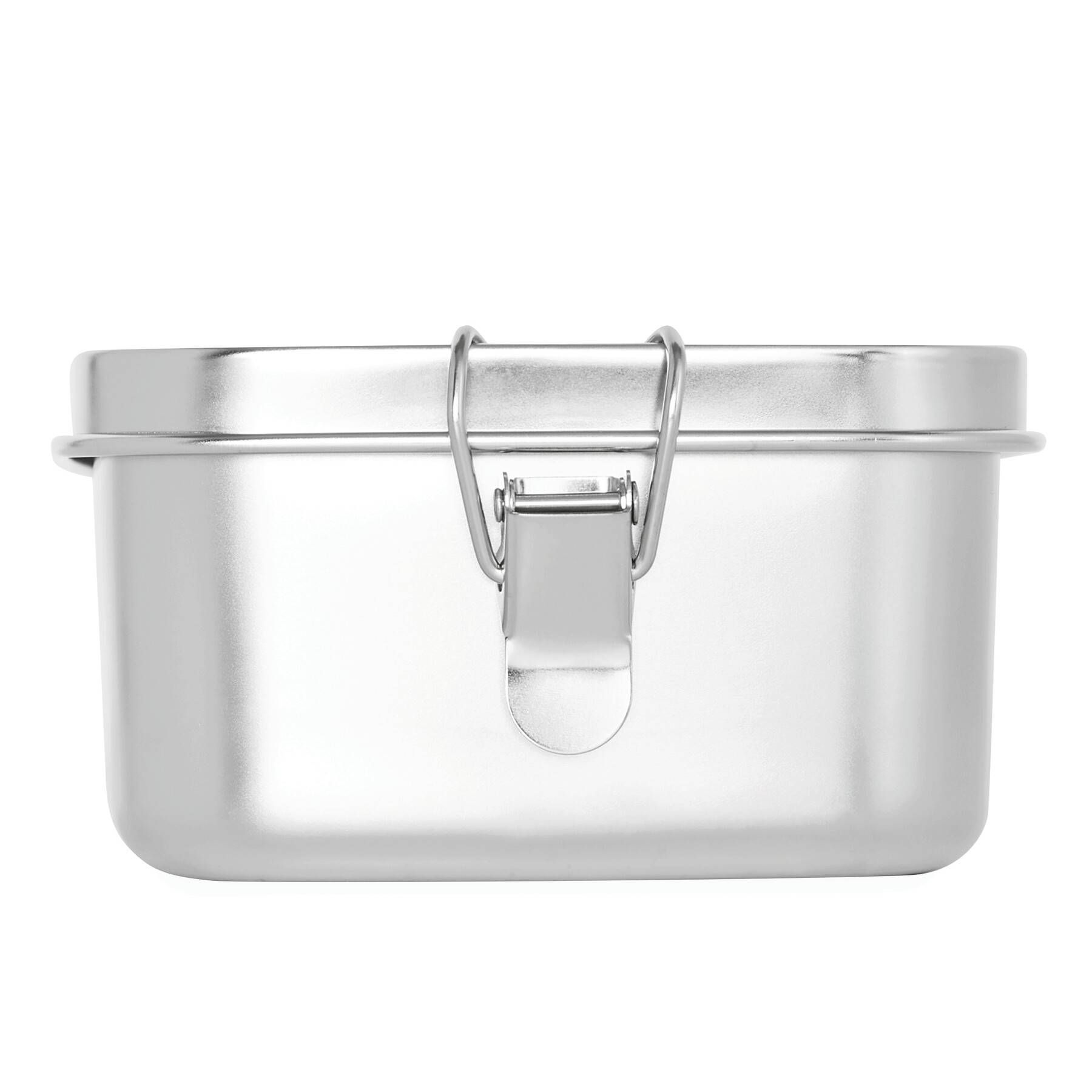 Edelstahl Lunchbox STRONG BREAK - silber-262