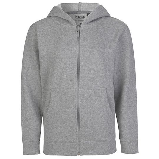 Kids´ Zip Hoodie - sport grey-589