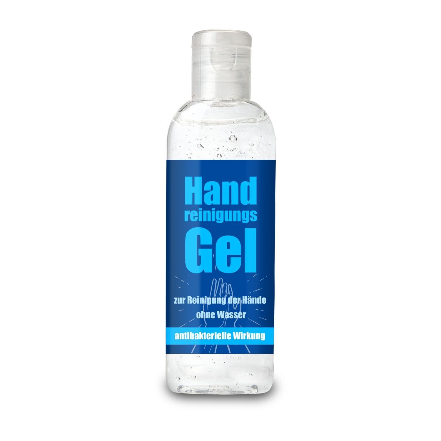 100 ml Alkoholisches Handreinigungsgel für die praktische Reinigung ohne Wasser-609