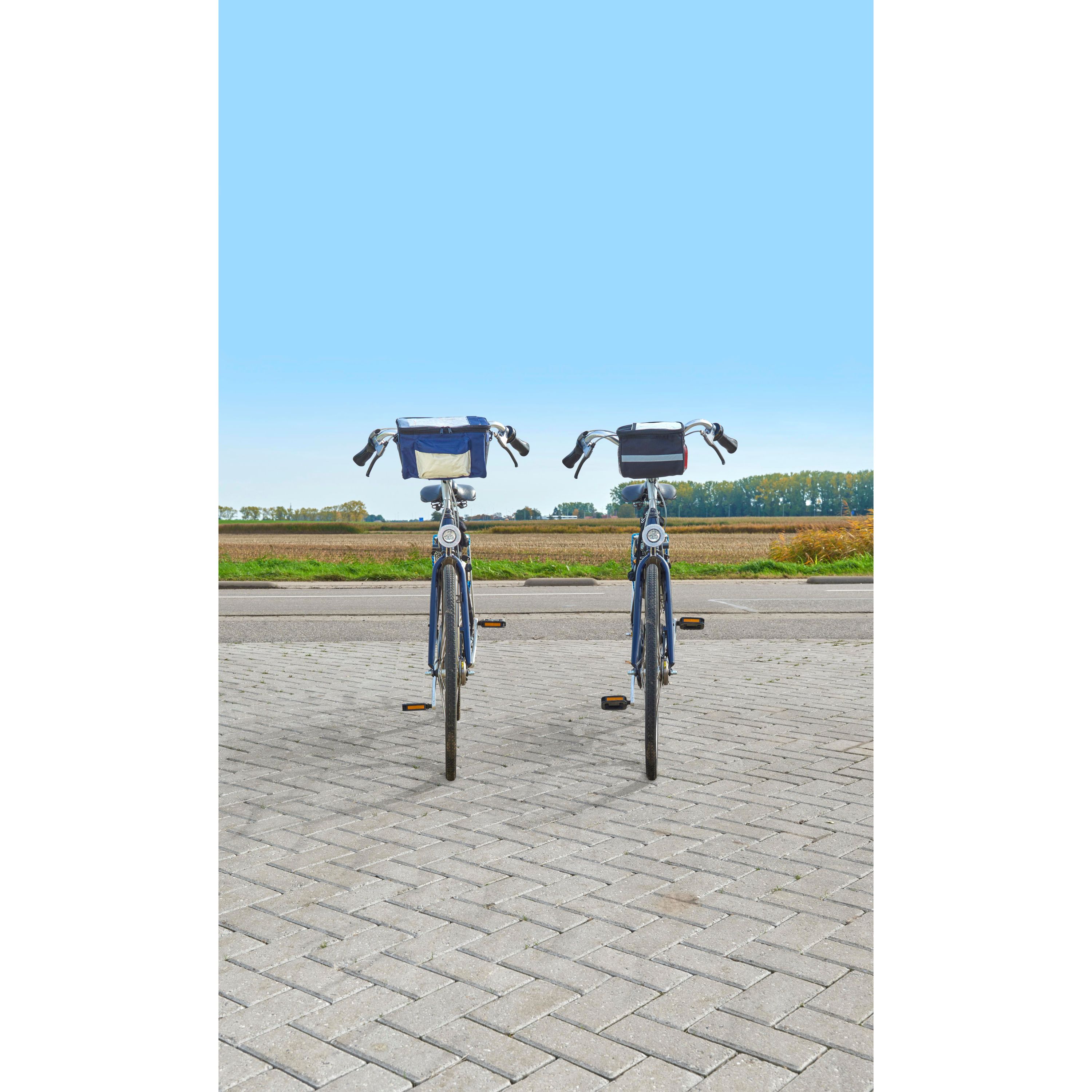 Fahrradlenker-Kühltasche aus Polyester Prisha - schwarz-399
