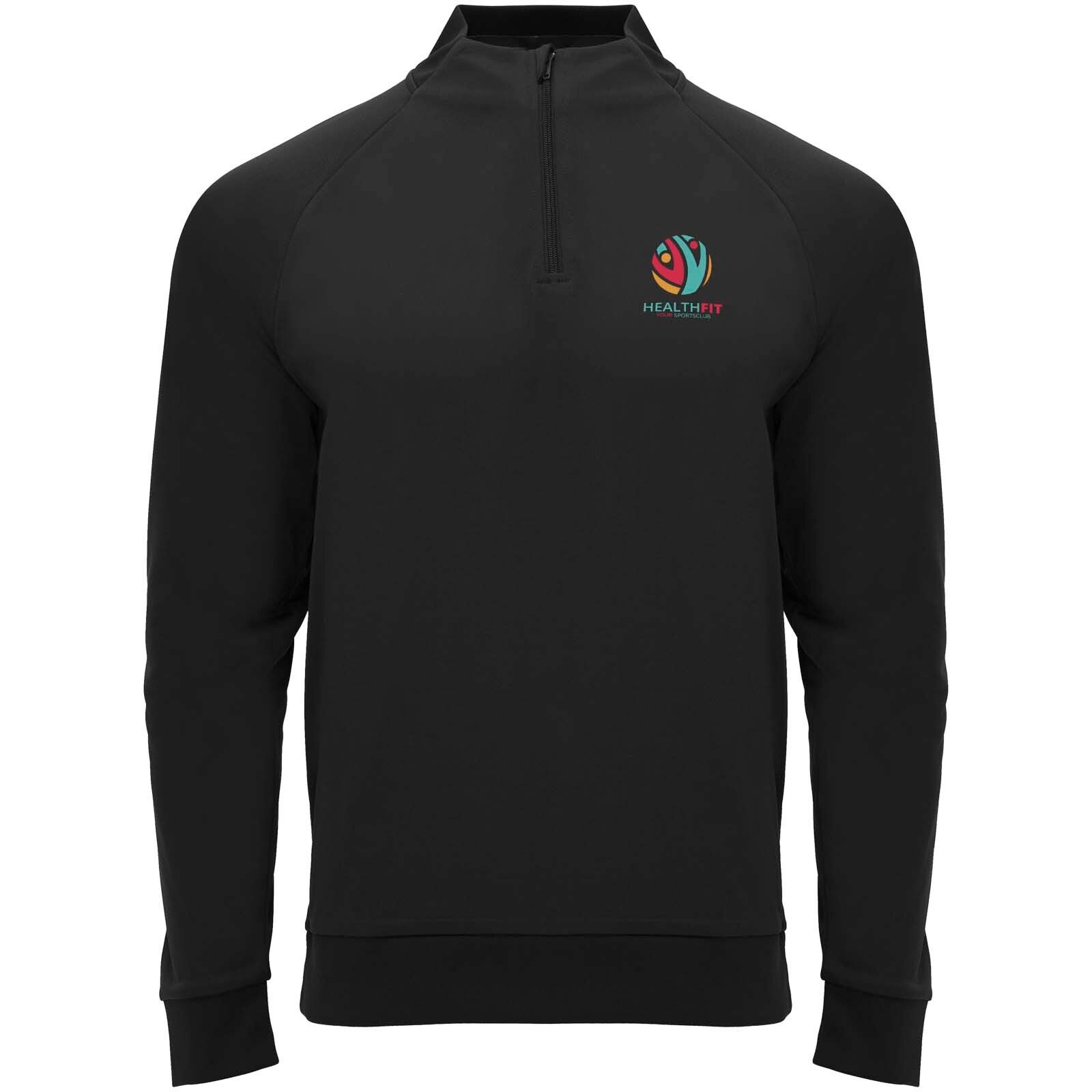Epiro Half-Zip Sweatshirt  - schwarz - 2XL-169