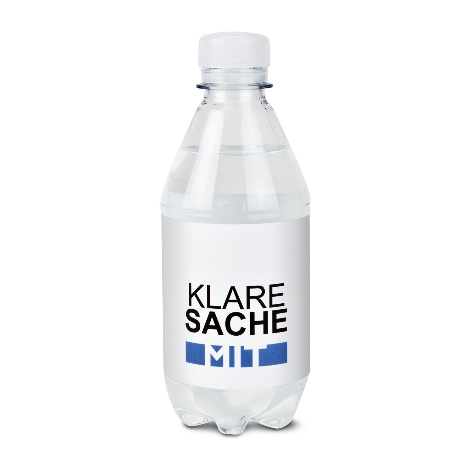330 ml PromoWater - Mineralwasser, mit Kohlensäure - Folien-Etikett-325