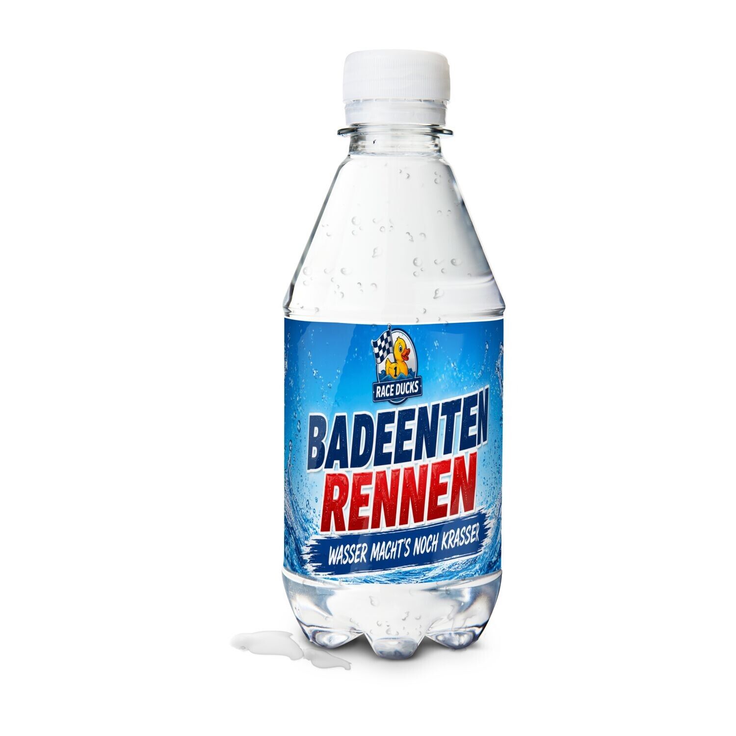 330 ml PromoWater - Mineralwasser, mit Kohlensäure - Folien-Etikett-325