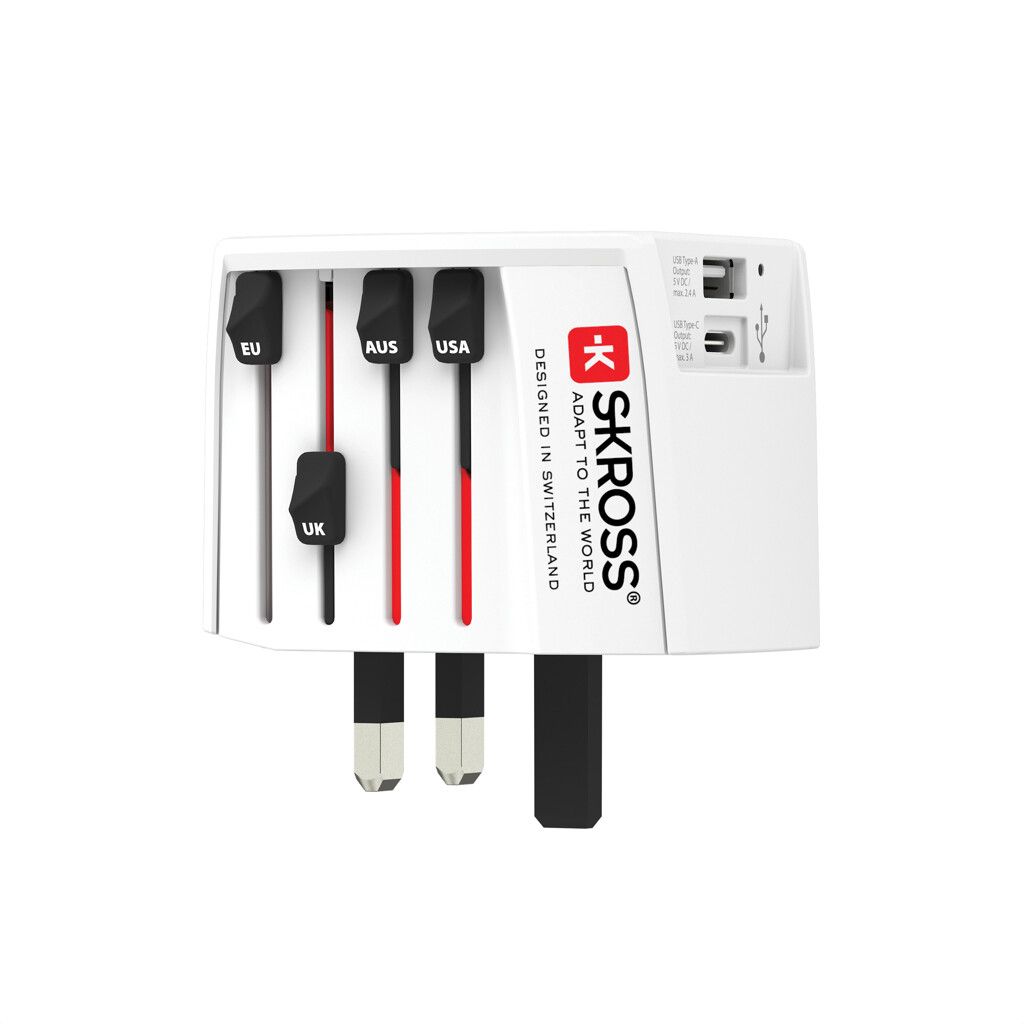 SKROSS MUV USB ( 1 USB-C 1 USB-A) - weiß-781