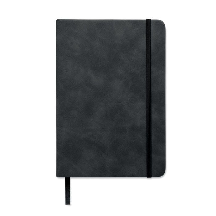 DIN A5 Smokey Notizbuch PU TINT - schwarz-825