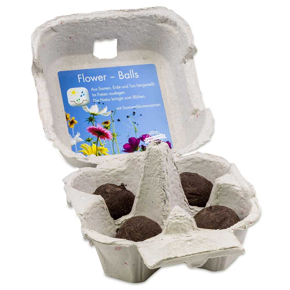 Das Grüne vom Ei - Flower-Ball Box - Sommerblumenmischung-178