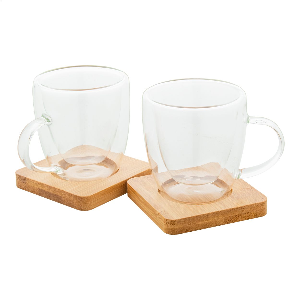 Espressotassen-Set Mocaboo - transparent - natur-296
