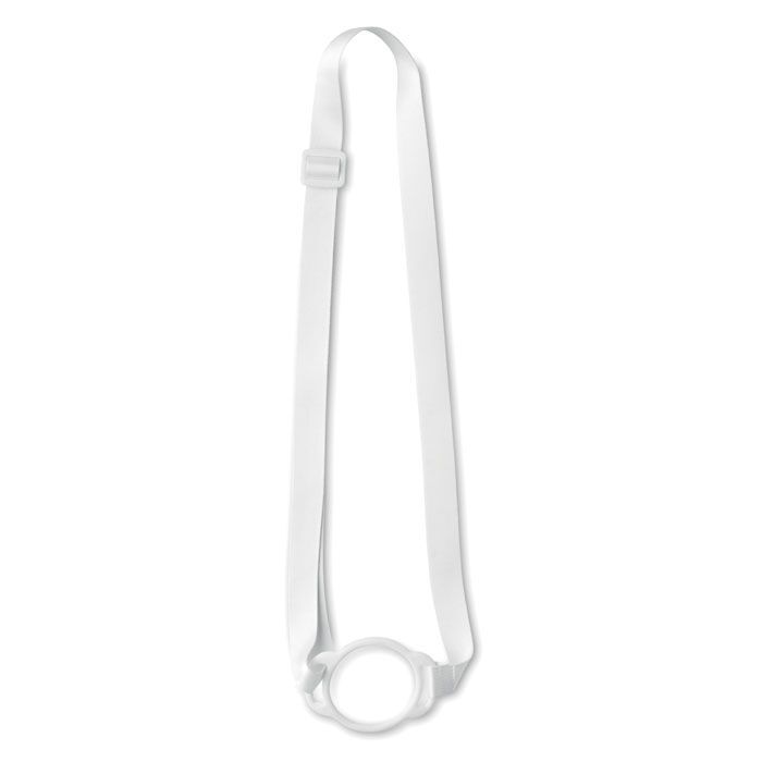Lanyard mit Getränkehalter LANCUP - weiß-44